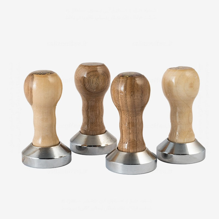 تمپر دسته چوبی شیک، مناسب تهیه اسپرسوی با کیفیت در خانه و کافه